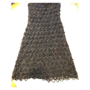 NWT 10 black lace dress